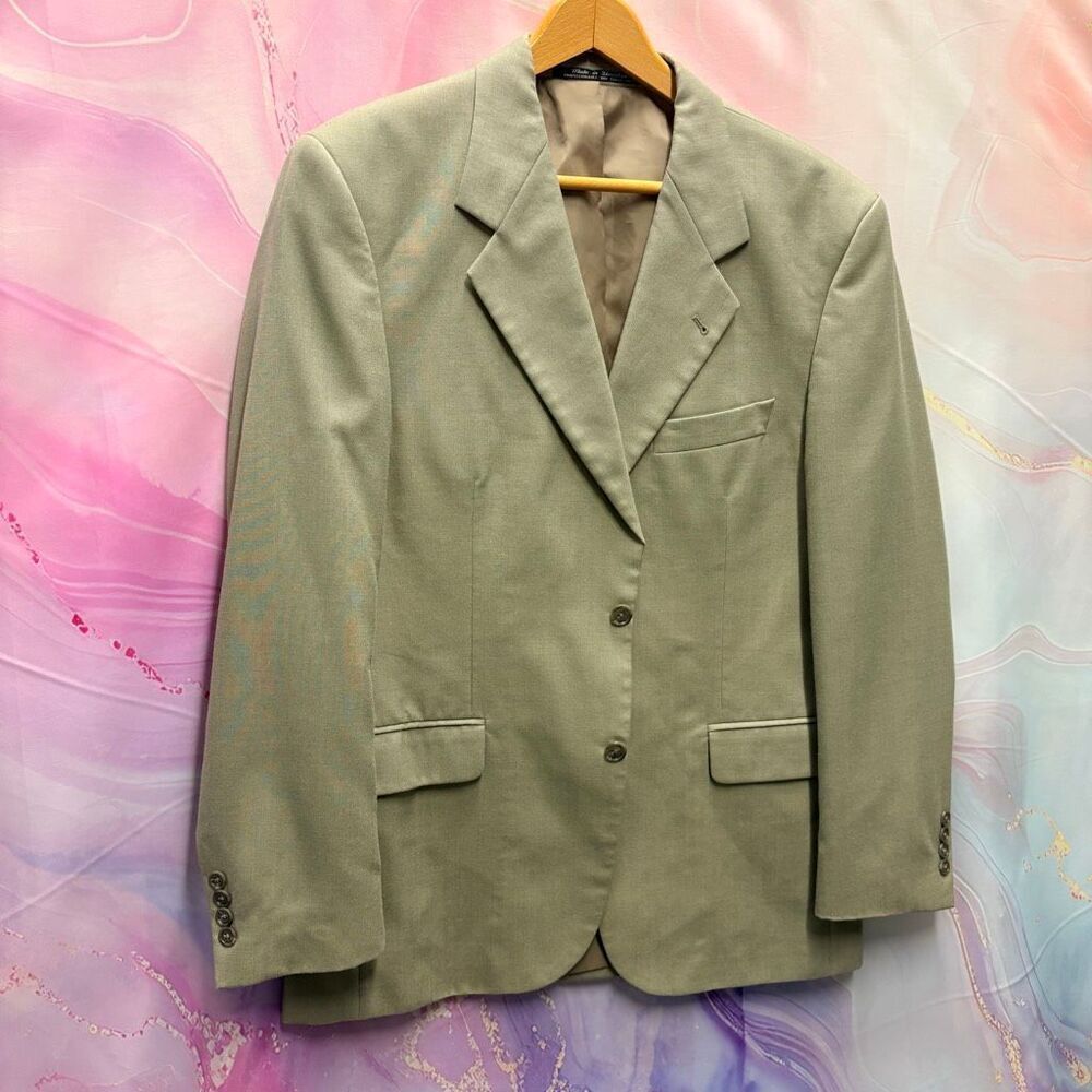 S&K Kilburne and Finch 40R Blazer Suit Jacket Sports Coat Professional Business